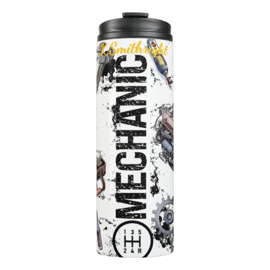 Bouteilles Isothermes Outils mécaniques Moteur Conception de collage (Devant)