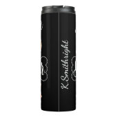 Bouteilles Isothermes Ouvrez votre esprit avant la bouche (Dos)