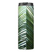 Bouteilles Isothermes Overlapping Palm Fronds Tropical Green Abstract (Dos)