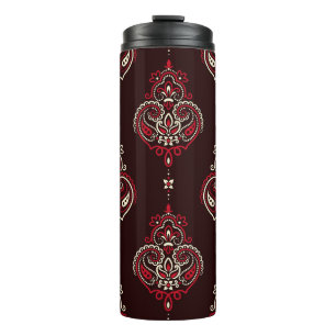 Bouteilles Isothermes Paisley Bandana : Boho Vintage Print.