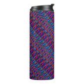 Bouteilles Isothermes Paisley haché (Tourné sur la gauche)