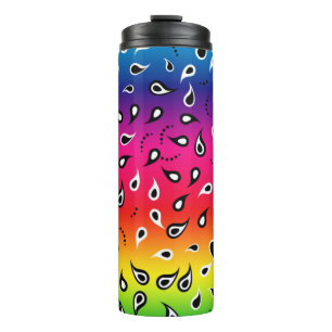 Bouteilles Isothermes Paisley Rainbow