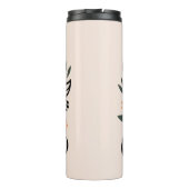 Bouteilles Isothermes Paix sur Terre Design Floral (Dos)