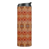 Bouteilles Isothermes Pale Peachy Ikat 4 (Tourné sur la gauche)