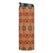 Bouteilles Isothermes Pale Peachy Ikat 4 (Tourné sur la droite)