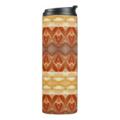 Bouteilles Isothermes Pale Peachy Ikat 9 (Tourné sur la gauche)