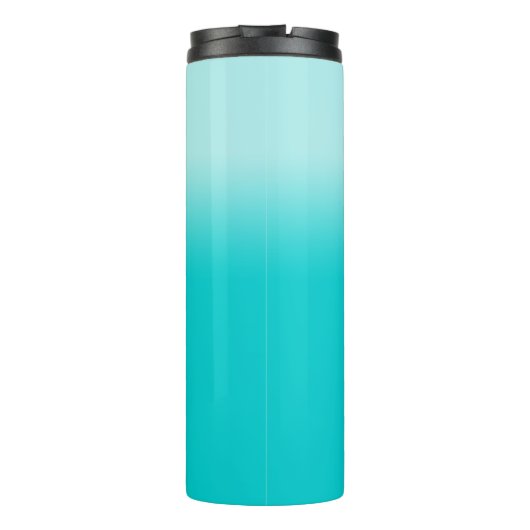 Bouteilles Isothermes Pale to Dark Turquoise Gradient Année Supérieure (Dos)