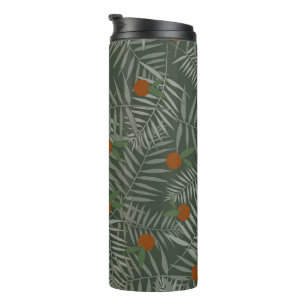Bouteilles Isothermes Palm Feuilles & Oranges