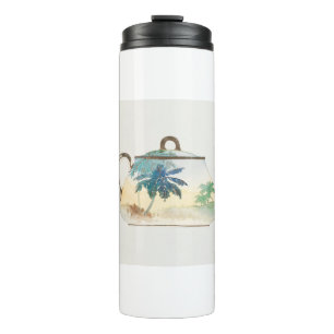 Bouteilles Isothermes Palm Tree Sugar Bowl par Noritake Factory