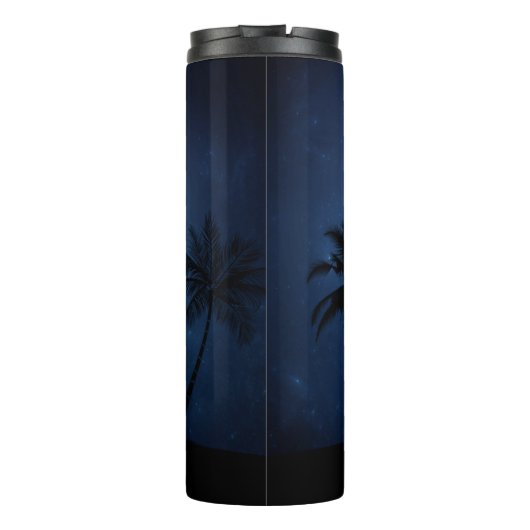 Bouteilles Isothermes Palm trees in the moonlight (Dos)