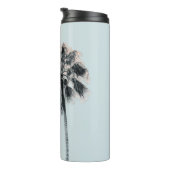 Bouteilles Isothermes Palmier rose Aqua Mint Sky Retro (Tourné sur la droite)