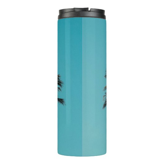Bouteilles Isothermes Palmier vert (Dos)