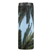 BOUTEILLES ISOTHERMES PALMIER VERT SOUS LE CIEL BLANC (Dos)
