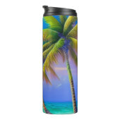 Bouteilles Isothermes Palmiers à la tombée de nuit Tropical (Tourné sur la droite)