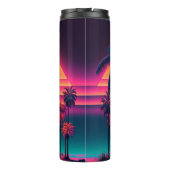 Bouteilles Isothermes Palmiers de Neon (Dos)