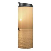 Bouteilles Isothermes Palmiers et coucher de soleil romantique (Tourné sur la droite)