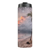 Bouteilles Isothermes Palmiers paradisiaques tropicaux (Devant)