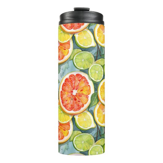 Bouteilles Isothermes Pamplemousse, citrons, limons et oranges agrumes (Devant)