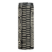 Bouteilles Isothermes Panama Kuna Indian Mola Pajaro - noir blanc (Dos)