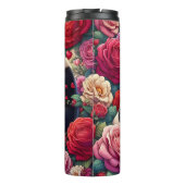 Bouteilles Isothermes Panda Bear Couple Rose Garden Wrap (Dos)