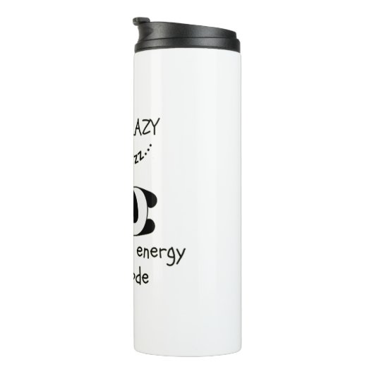 Bouteilles Isothermes panda paresseux (Tourné sur la droite)