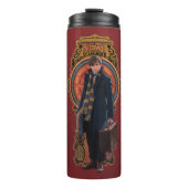 Bouteilles Isothermes Panneau Art nouveau permanent NEWT SCAMANDER™ (Devant)