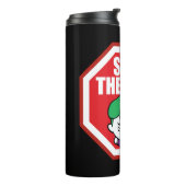 Bouteilles Isothermes Panneau Chibi "Stop The Joker" (Tourné sur la gauche)
