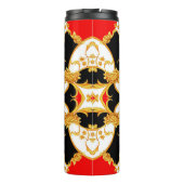 Bouteilles Isothermes Panneau Rococo complexe avec éléments floraux (Dos)