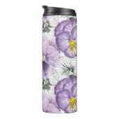 Bouteilles Isothermes Pansy motif (Tourné sur la droite)