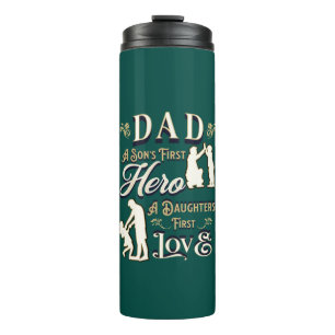 Bouteilles Isothermes Papa A Son's First A Daughter First Love