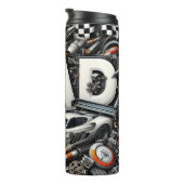 Bouteilles Isothermes Papa : Course, voitures, rêve de mécanicien (Tourné sur la droite)