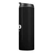 Bouteilles Isothermes Papa Custom Date établie noir blanc moderne (Tourné sur la droite)