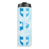 Bouteilles Isothermes Papa : Famille, amour, souvenirs (Devant)