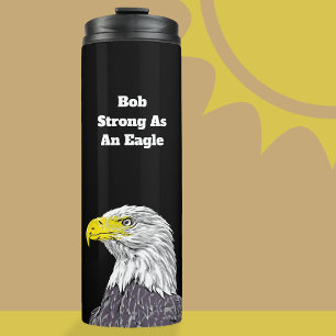 Bouteilles Isothermes Papa & Mari - Forte Comme Un Aigle Tumbler Thermiq