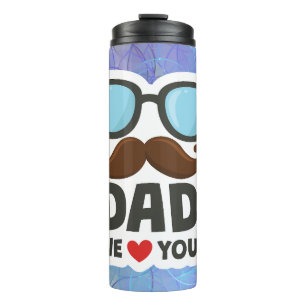 Bouteilles Isothermes Papa, on t'aime