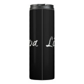 Bouteilles Isothermes Papa préféré - écriture blanche 00001 (Dos)