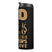 Bouteilles Isothermes Papa - Premier héros du fils, premier amour de la  (Tourné sur la droite)