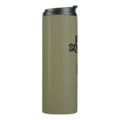 Bouteilles Isothermes Papa Squatch Funny Bigfoot - Cadeau Fête des pères (Tourné sur la gauche)