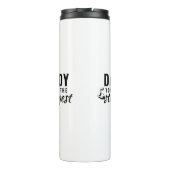 Bouteilles Isothermes Papa, tu es la fête des pères la plus forte (Dos)