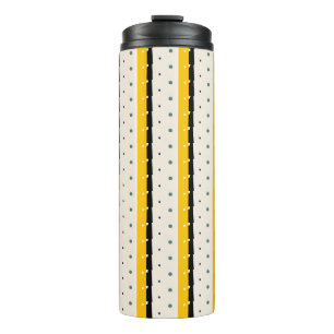 Bouteilles Isothermes Papier d'emballage jaune noir