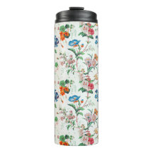 Papier peint antique floral France 1830