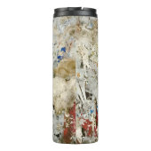 Bouteilles Isothermes Papier peint Brown et rouge (Dos)