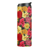 Bouteilles Isothermes Papier peint floral dans le style d'aquarelle (Tourné sur la gauche)