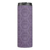 Bouteilles Isothermes Papier peint floral pourpre 2 (Dos)