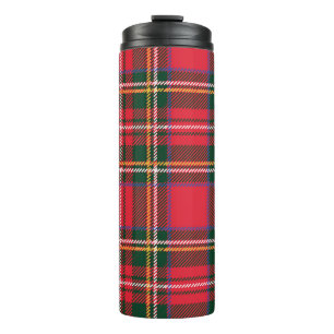 Bouteilles Isothermes Papier peint Tartan traditionnel