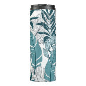 Bouteilles Isothermes Papier peint Vintage Plante tropical. (Dos)