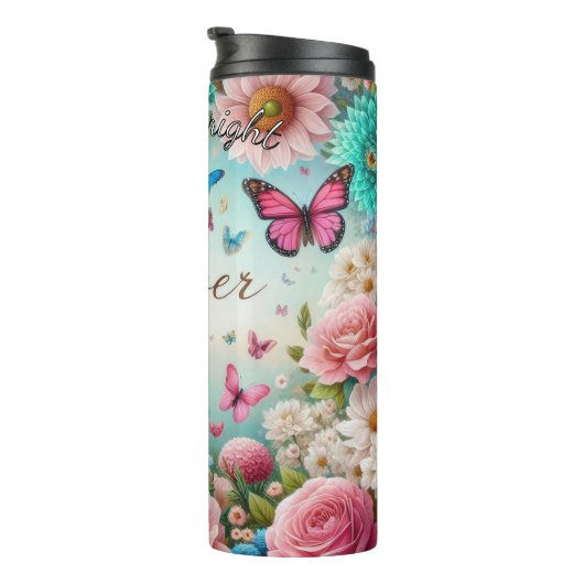 Bouteilles Isothermes Papillon (Tourné sur la droite)