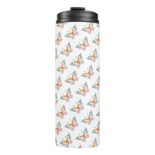 Bouteilles Isothermes Papillon amusant (Devant)