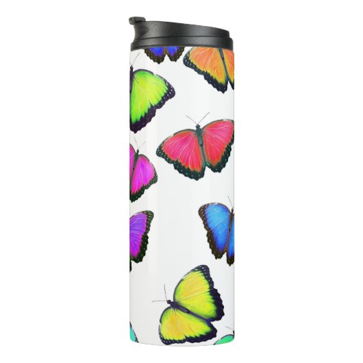 Bouteilles Isothermes Papillon arc-en-ciel (Tourné sur la droite)