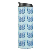 Bouteilles Isothermes Papillon bleu (Tourné sur la droite)
